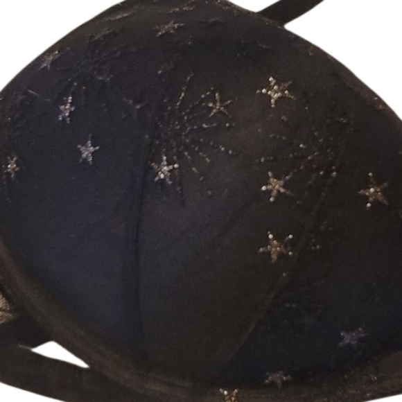 Victorias Secret Black No Underwire Padded Bra Size 38D - Picture 5 of 6